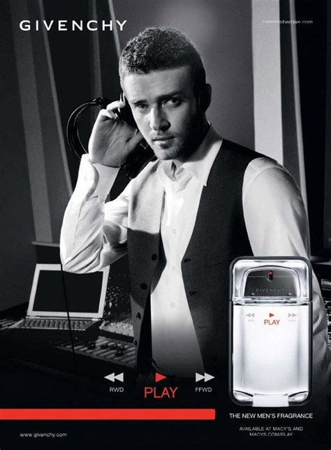 givenchy play justin timberlake video|Givenchy play eau de toilette.